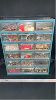 Crafting organizer, includes all items