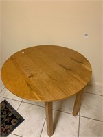 Blonde Drop leaf Table 30” High 36” Long