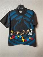 Vintage Looney Tunes All Over Print Shirt
