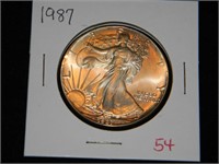 1987 Am. Silver Eagle $1