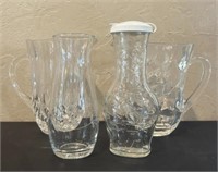 Crystal & Glass Pitchers & Serving Pieces