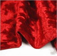 160cm 62'' Wide Crushed Velvet Fabric