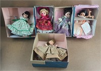 5 Misc. Madame Alexander Dolls