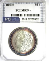 1883-S Morgan MS63+ LISTS $4250
