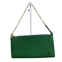 Louis Vuitton Accessories Pouch Bag Green Epi