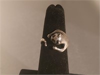 Sterling (925) adjustable ring