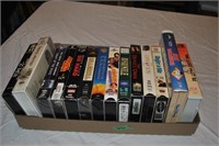 flat of vhs tapes