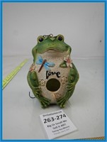 NEW-FROG BIRDHOUSE