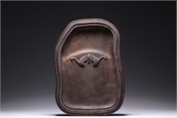 Chinese Bat Inkstone w Mark