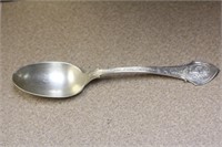 Ornate Sterling Serving Spoon