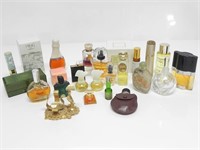 ASSTD VINTAGE PERFUME-MINK OIL, SMELLING SALTS ETC