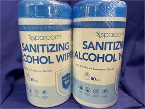 2 sets Sanitizing Alcohol Wipes - sealed