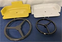 Pedal Tractor Parts,Seats,Steering Wheels