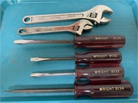 Wright Screw Drivers& Wrenches