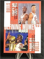 Chicago Bulls Upper Deck Defining Moments #334