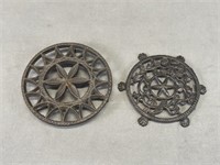 Pair of Cast Iron Trivets