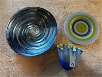 Large Decor Plates & Vase