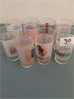 Derby Glasses Dated in the 1990's  - 8