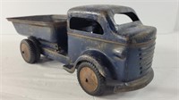 Vintage diecast toy truck.