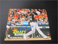 Eloy Jimenez signed 8x10 photo COA