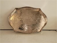 William Adams Silver Plate Tray