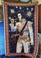 Elvis Presley tapestry original era THE KING