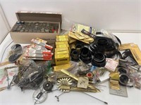 Large Assortment of Clock Repair Parts