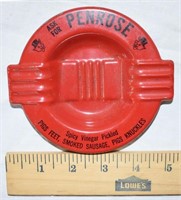 VINTAGE PENROSE SAUSAGE ETC. ASHTRAY