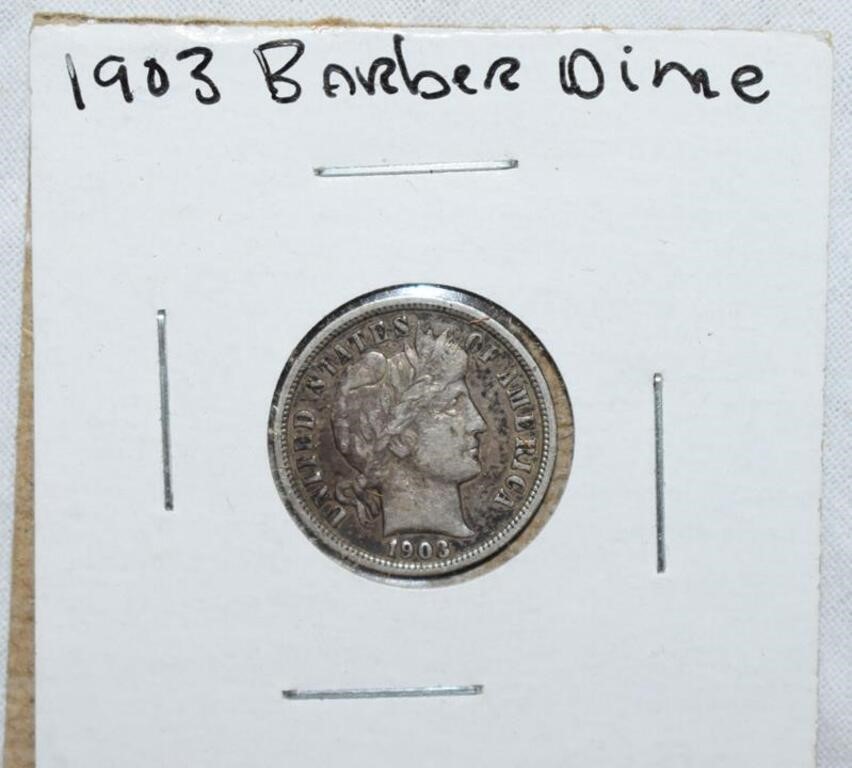 COIN - 1903 BARBER DIME
