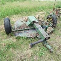 5ft John Deere pull type rotary mower