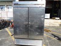 True SS 2 Door Refrigerator (30" x 54")