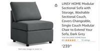 Fb3294 Single Couch Modular Chair to Extend Sofa