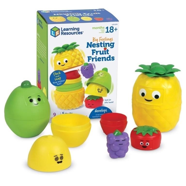 Learning Resources Big Feelings Nesting Fruit Frie