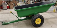 Nice Unmarked Dump Trailer w JD Color Scheme