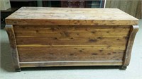 Large Cedar chest, heavy, no maker's marks