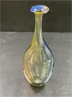 Vintage Kosta Boda Iridescent Fiji Glass Vase