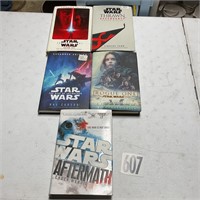 Star Wars Hard Bound Books (5)