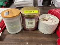 3ct Assorted Scented Candles