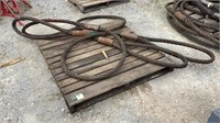 (qty - 2) Braided Steel Slings-