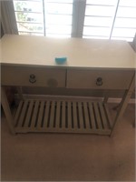 Two drawer Workstation, #204