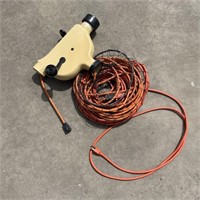 Mountable Retractable Extension Cord