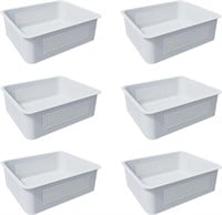 White Basket for FENCETECH Deckbox  6-Pack