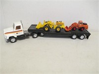 Ertl John Deere Toy Truck & Flatbed Trailer Lesney