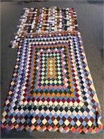 (2) Quilt Tops 
- 70” x 72” and 84” x
