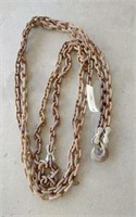 LONG LOG CHAIN WITH HOOKS ON BOTH ENDS