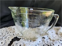 FireKing  glass batter bowl