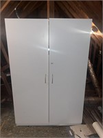 Large 2 Door Cabinet & Clothes