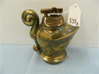 1950's Brass Knight's Helmet Table Lighter