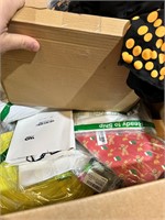 Large box of new party & holiday supplies
