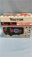 Vector 15/50 AMP battery charger/maintainer